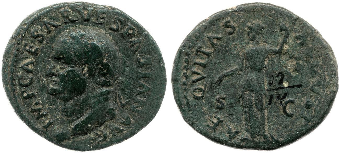 аверс RIC II, Part 1 (second edition) Vespasian 766