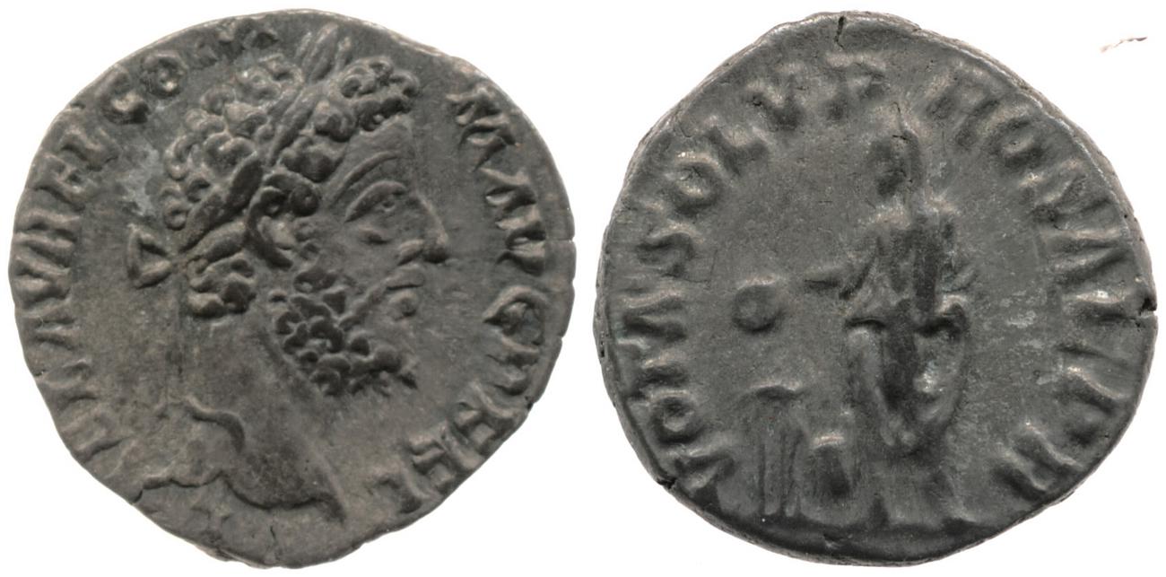 RIC III Commodus 262, аверс, bm