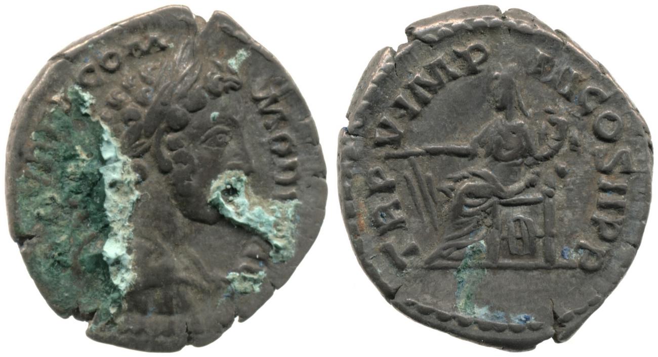 аверс RIC III Marcus Aurelius 2