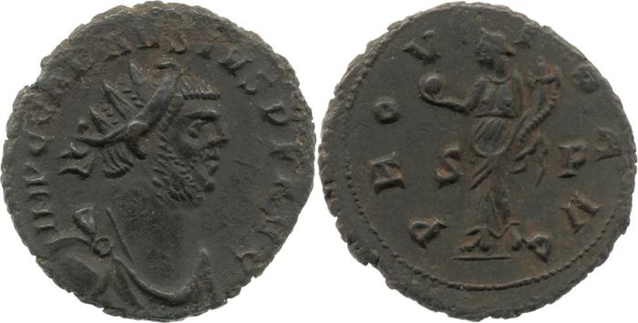 RIC V Carausius 502, реверс, bm