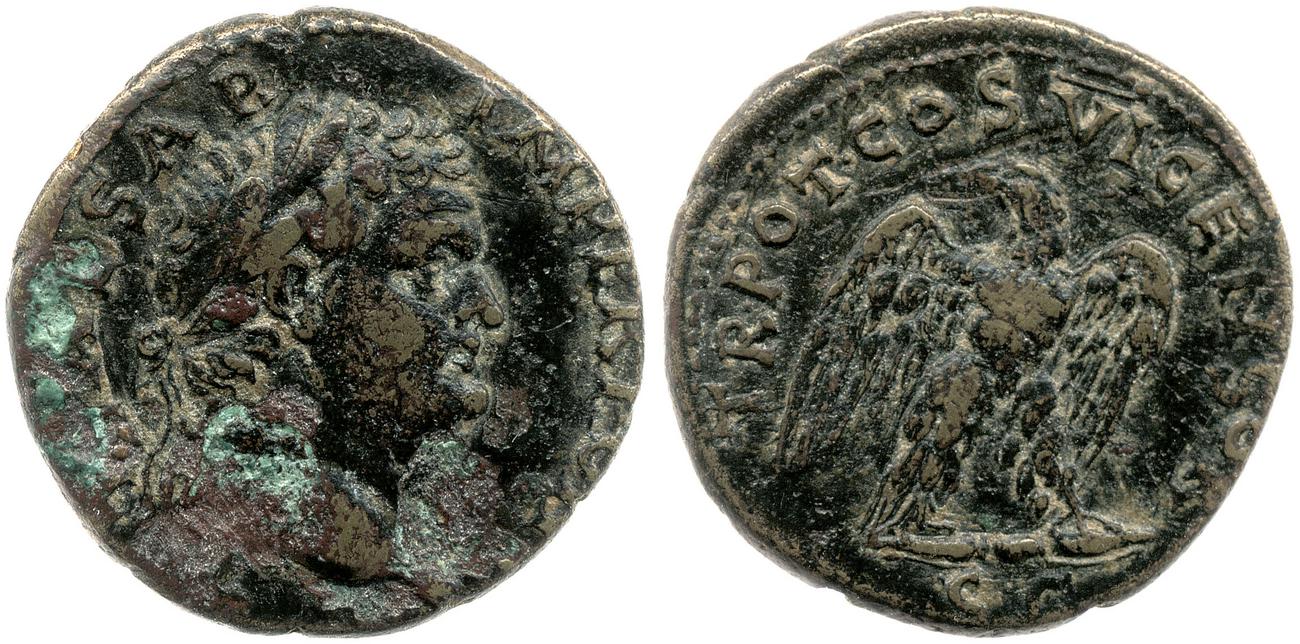 аверс RIC II, Part 1 (second edition) Vespasian 1512