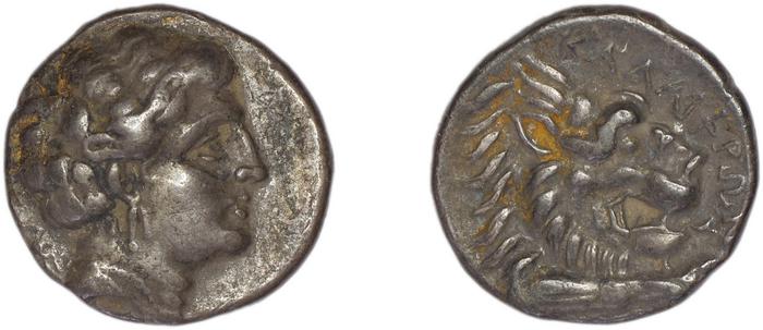Cnidus Ashton 1999 Drachms, реверс, bm