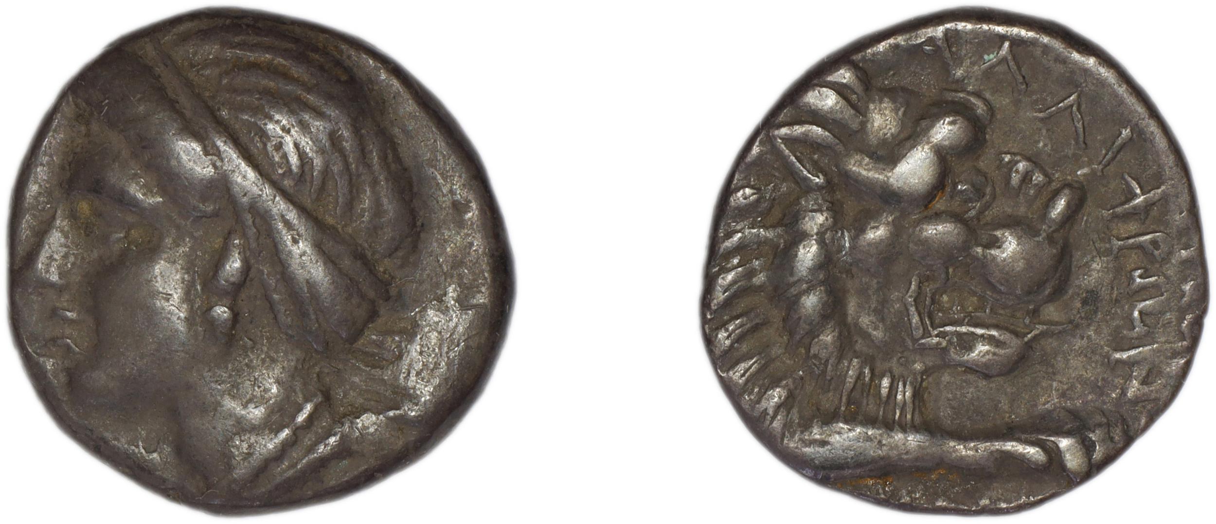 Cnidus Ashton 1999 Drachms, аверс, bm