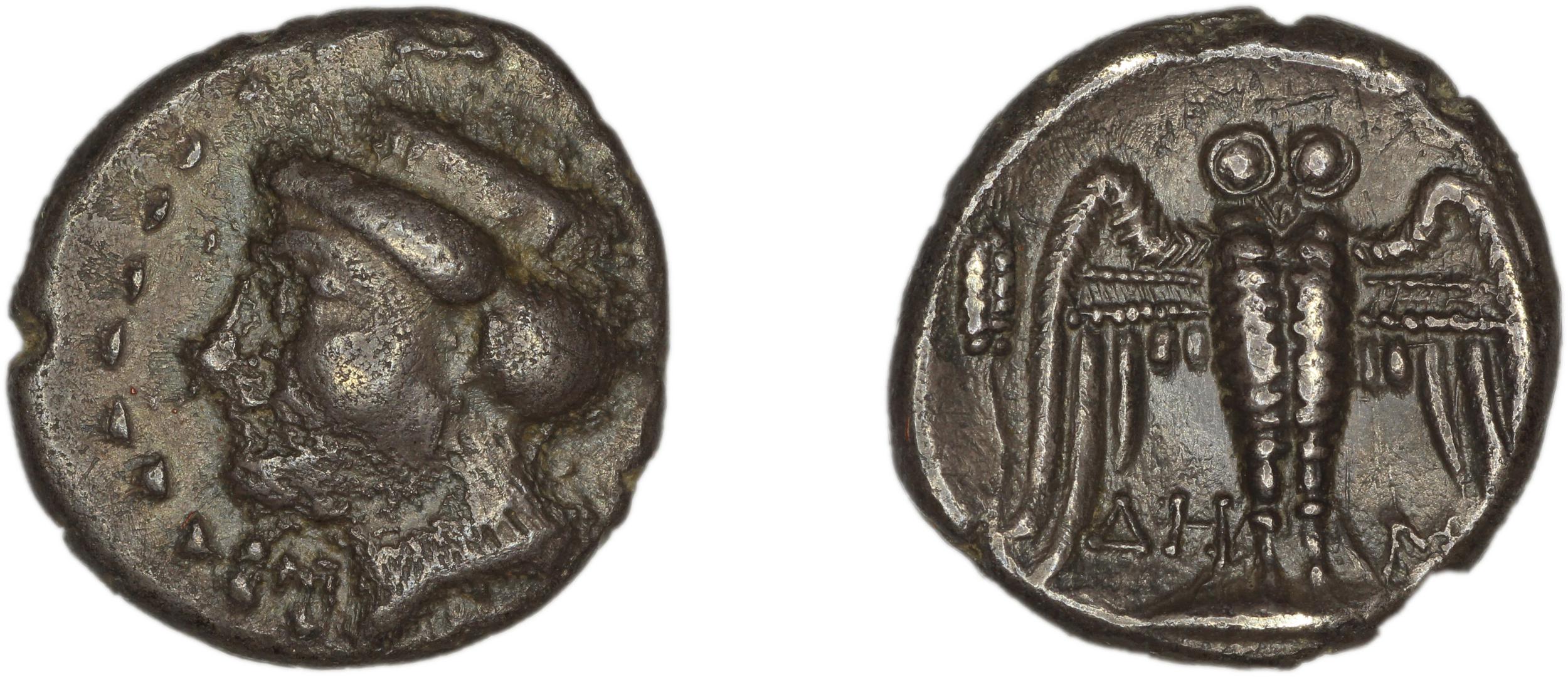 Amisus Waddington 1925 1, аверс, bm
