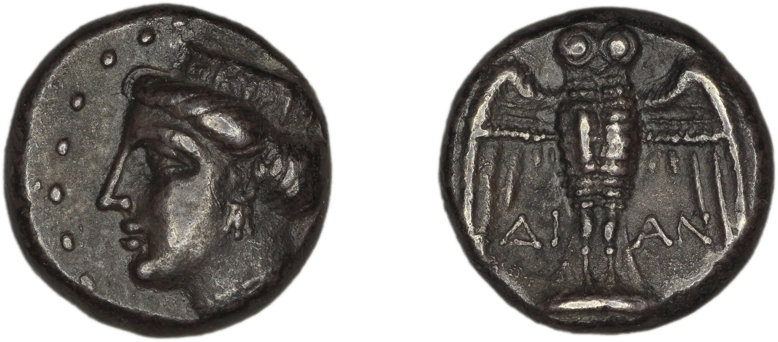 Amisus Waddington 1925 1, аверс, bm