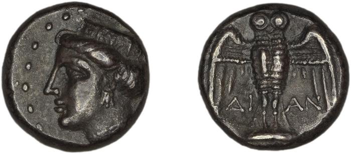 Amisus Waddington 1925 1, реверс, bm