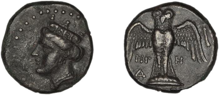 Amisus Waddington 1925 1, реверс, bm