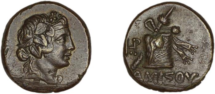 Amisus Waddington 1925 24, реверс, bm
