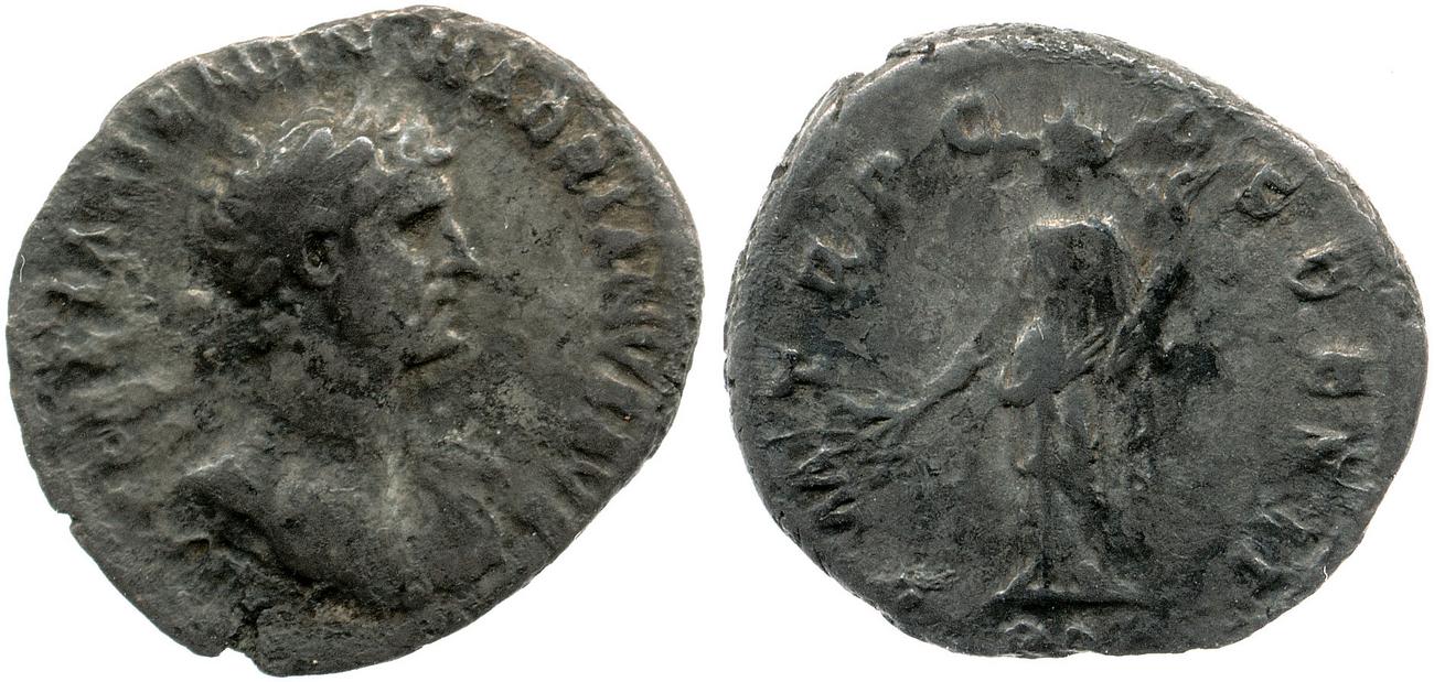 аверс RIC II, Part 3 (second edition) Hadrian 88