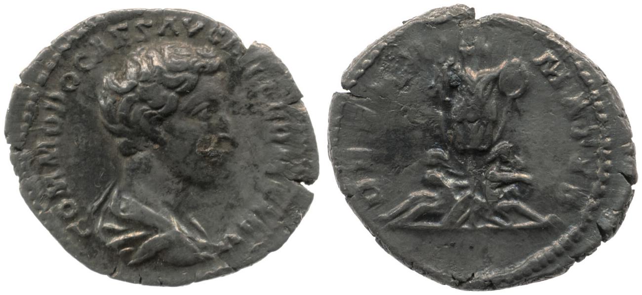 аверс RIC III Marcus Aurelius 609