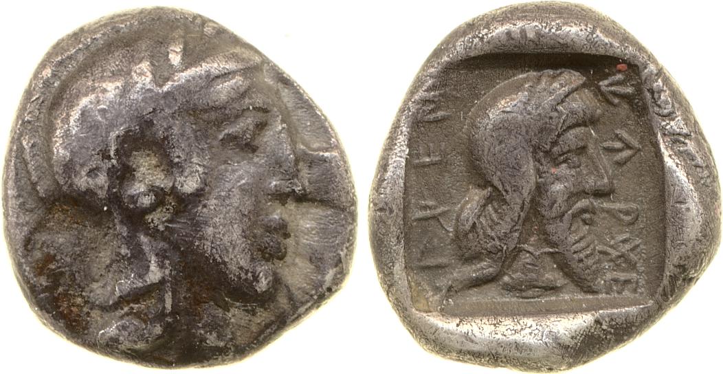 Kherei Xanthus Mørkholm and Zahle 1976 37-42, аверс, Британский музей