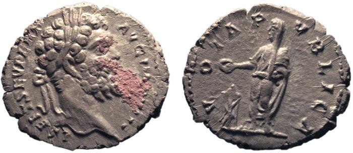 RIC IV Septimius Severus 96A, реверс, bm
