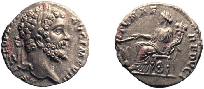 RIC IV Septimius Severus 78A, реверс, bm