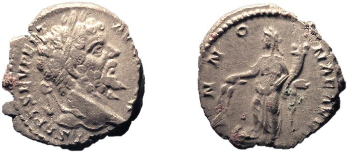 RIC IV Septimius Severus 107, реверс, bm