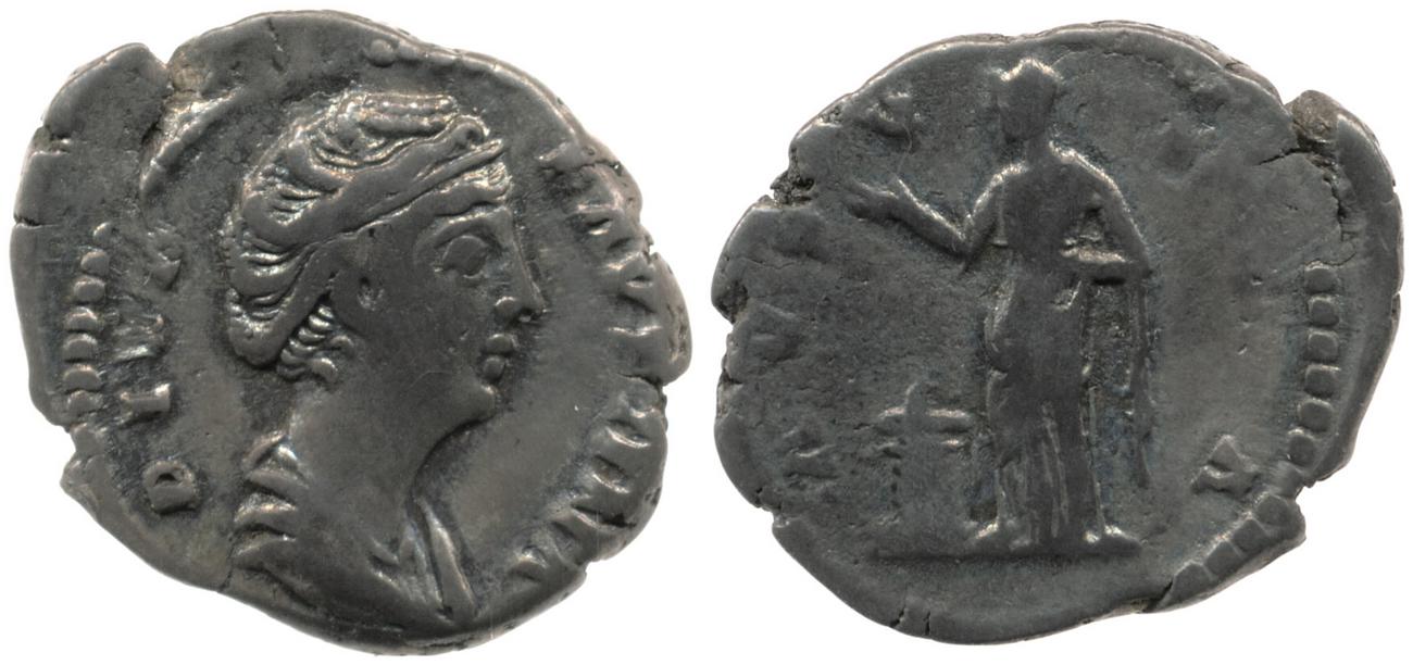 RIC III Antoninus Pius 374, аверс, Британский музей