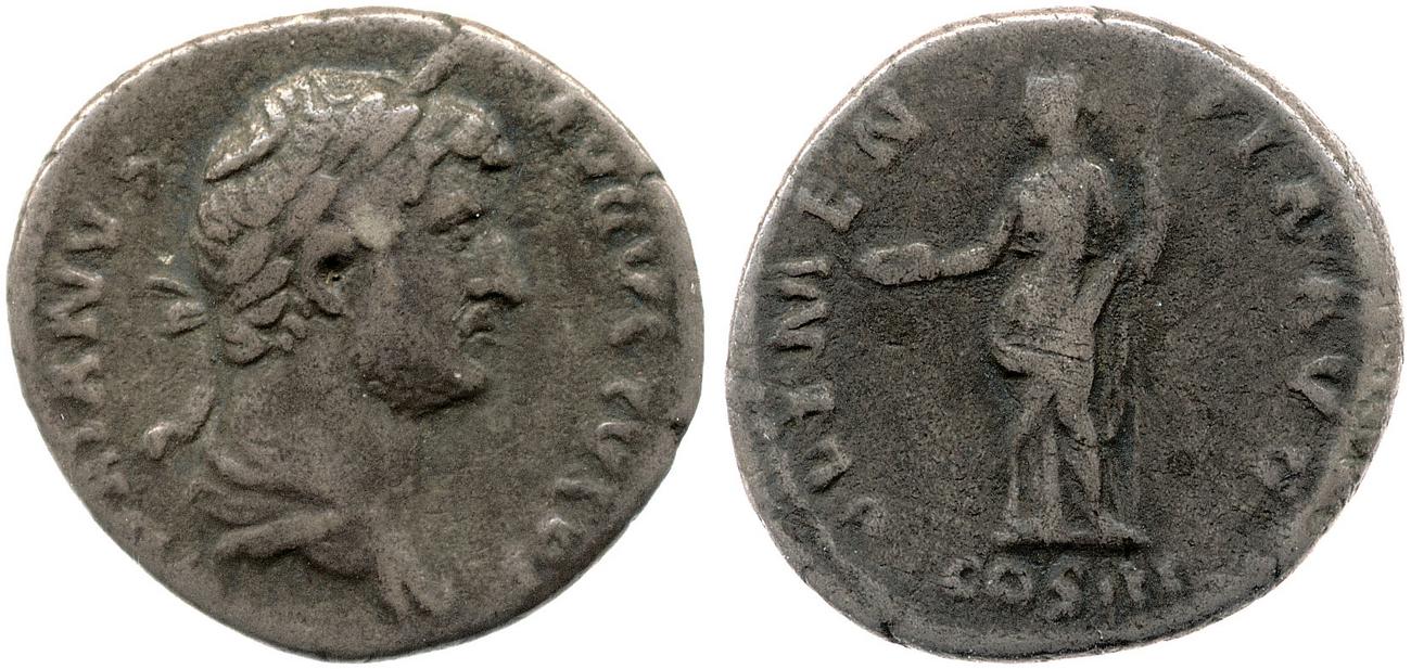 obverse RIC II, Part 3 (second edition) Hadrian 949