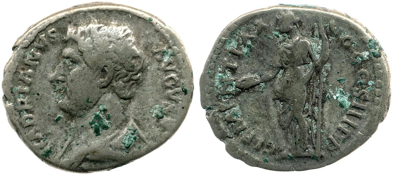аверс RIC II, Part 3 (second edition) Hadrian 1069
