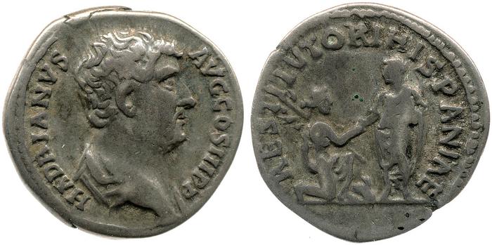 reverse RIC II, Part 3 (second edition) Hadrian 1583