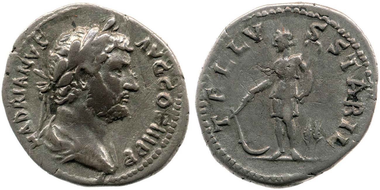 obverse RIC II, Part 3 (second edition) Hadrian 2055