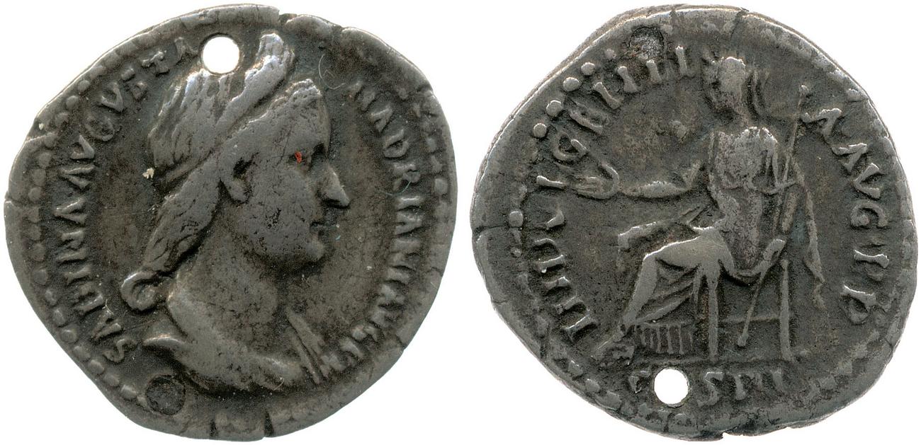 аверс RIC II, Part 3 (second edition) Hadrian 2508