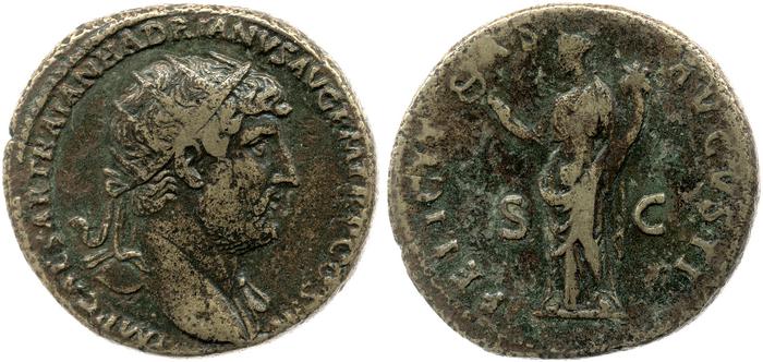 reverse RIC II, Part 3 (second edition) Hadrian 609