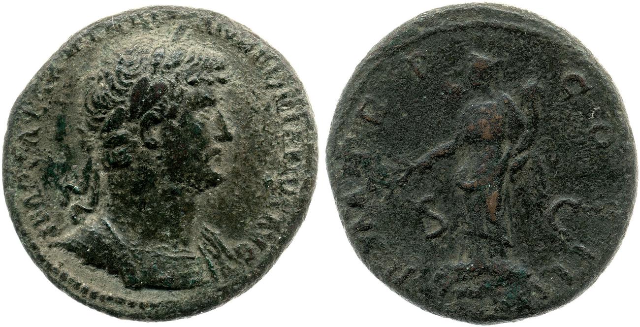 аверс RIC II, Part 3 (second edition) Hadrian 674
