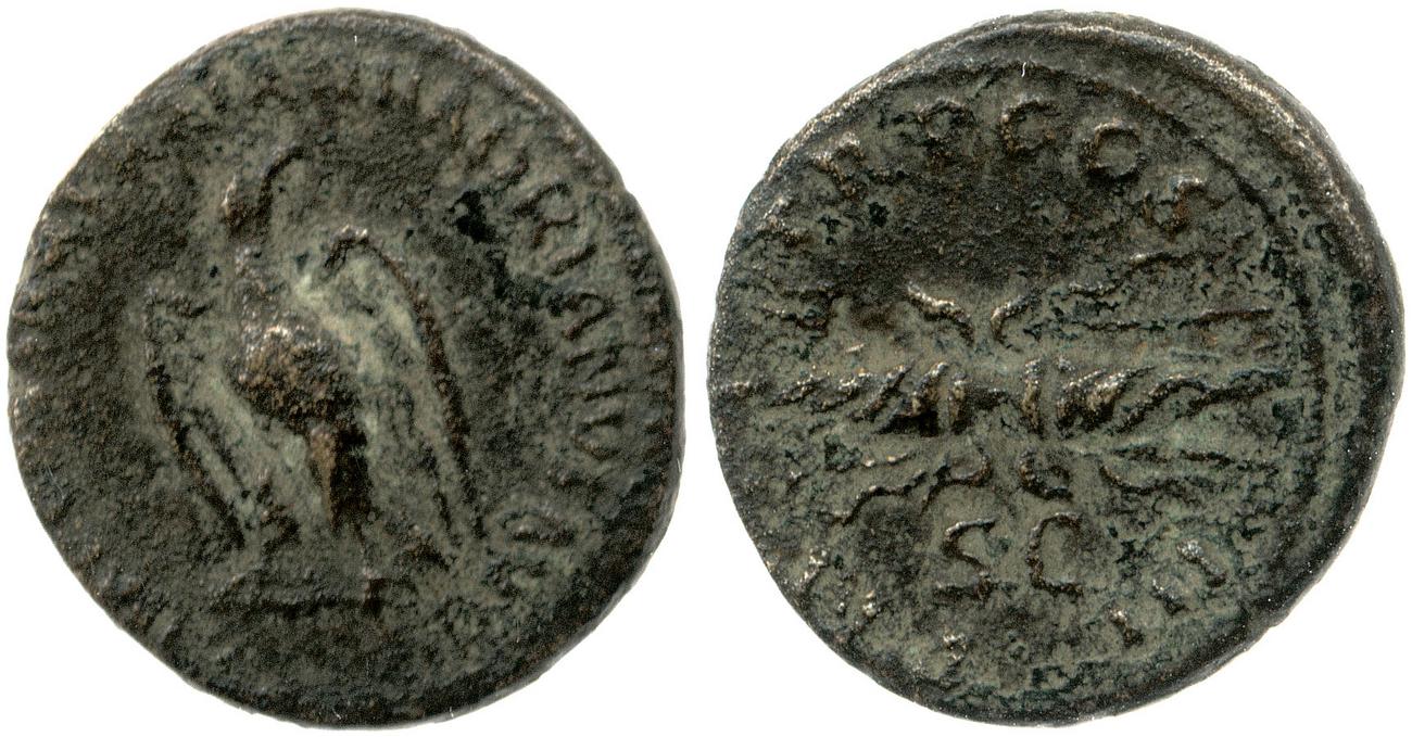 obverse RIC II, Part 3 (second edition) Hadrian 623