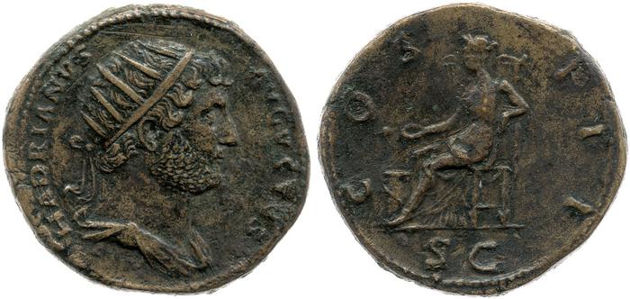 reverse RIC II, Part 3 (second edition) Hadrian 878