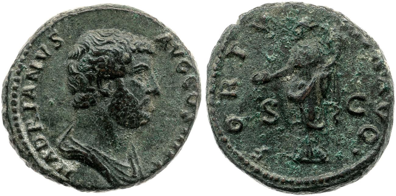 аверс RIC II, Part 3 (second edition) Hadrian 2124