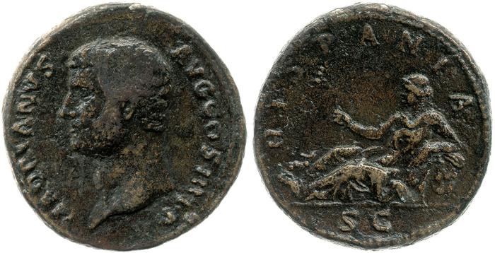 reverse RIC II, Part 3 (second edition) Hadrian 1670