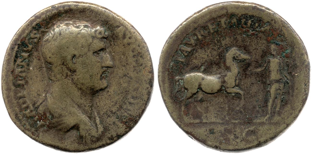 obverse RIC II, Part 3 (second edition) Hadrian 1689