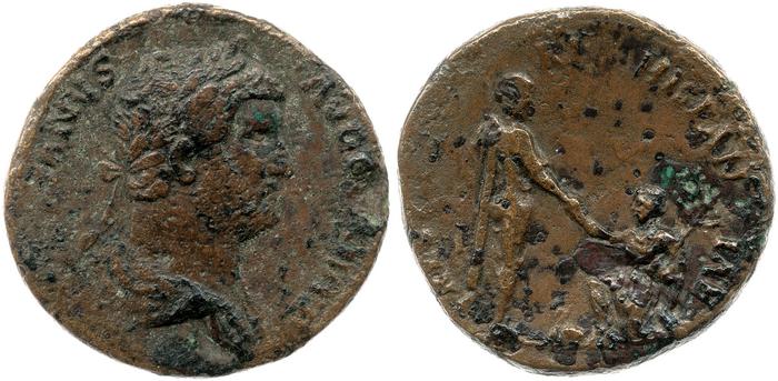 реверс RIC II, Part 3 (second edition) Hadrian 1864
