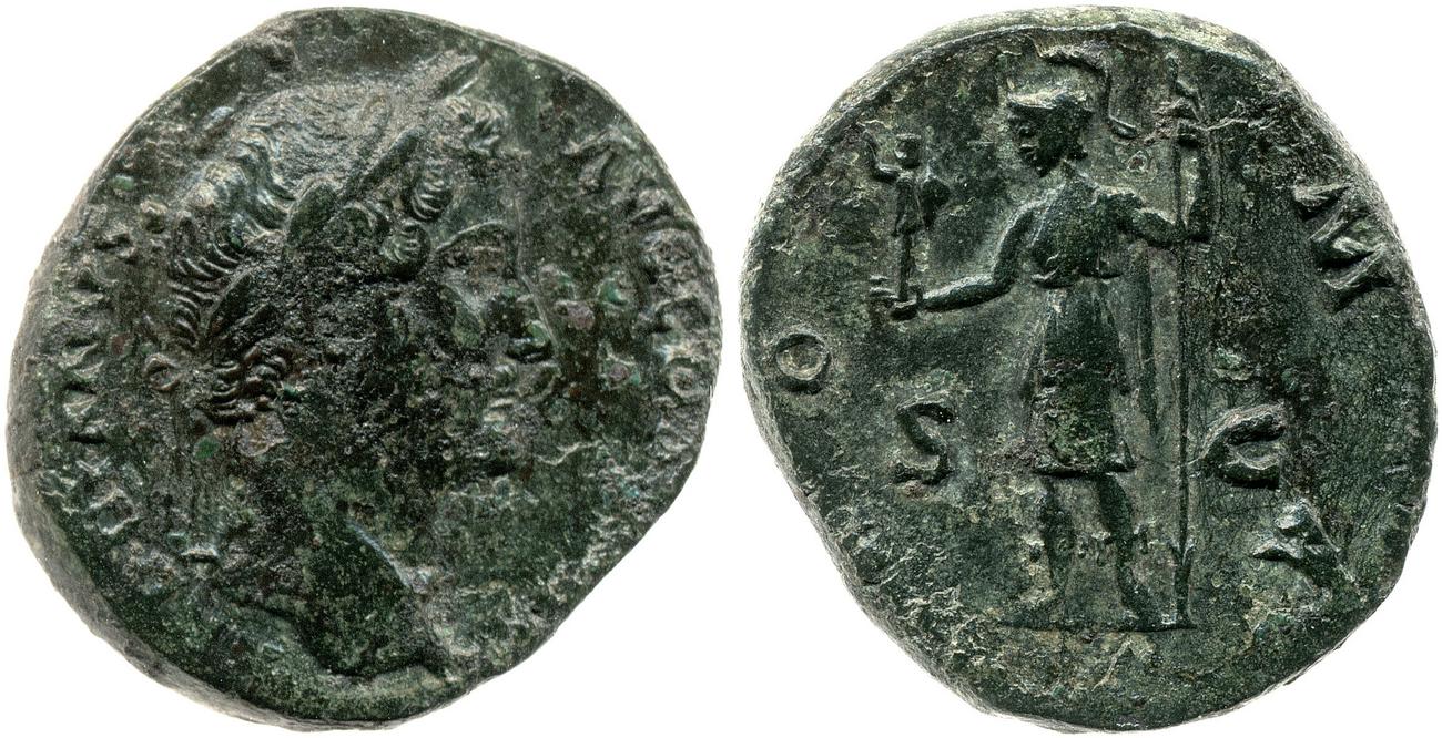 аверс RIC II, Part 3 (second edition) Hadrian 2418