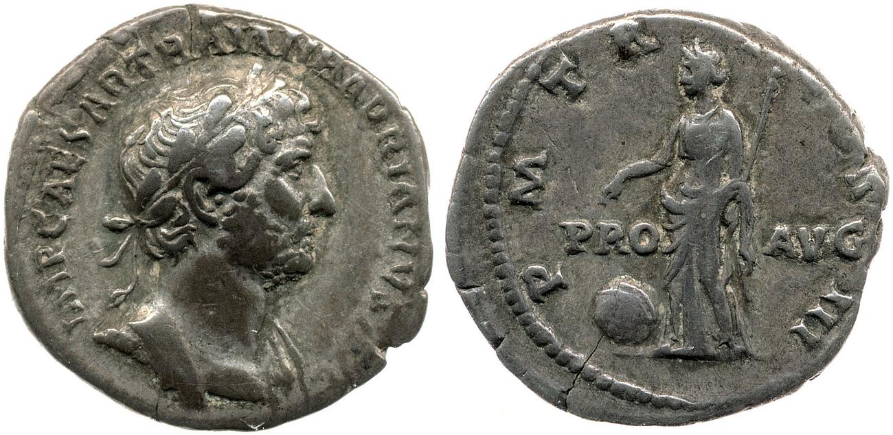 obverse RIC II, Part 3 (second edition) Hadrian 559