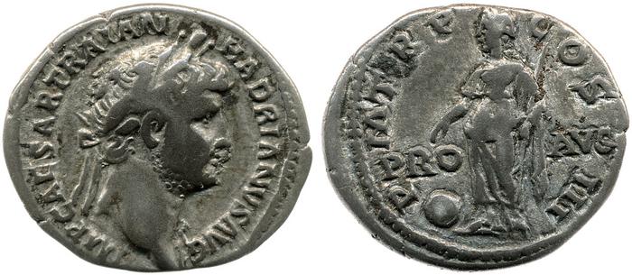 RIC II, Part 3 (second edition) Hadrian 2982, реверс, bm