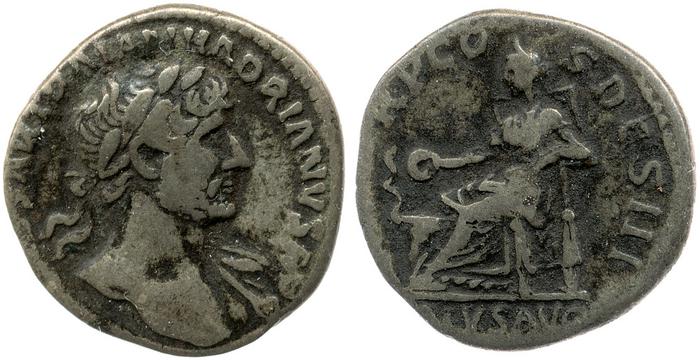 реверс RIC II, Part 3 (second edition) Hadrian 174