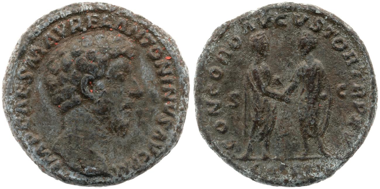 аверс RIC III Marcus Aurelius 801