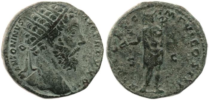 реверс RIC III Marcus Aurelius 1073
