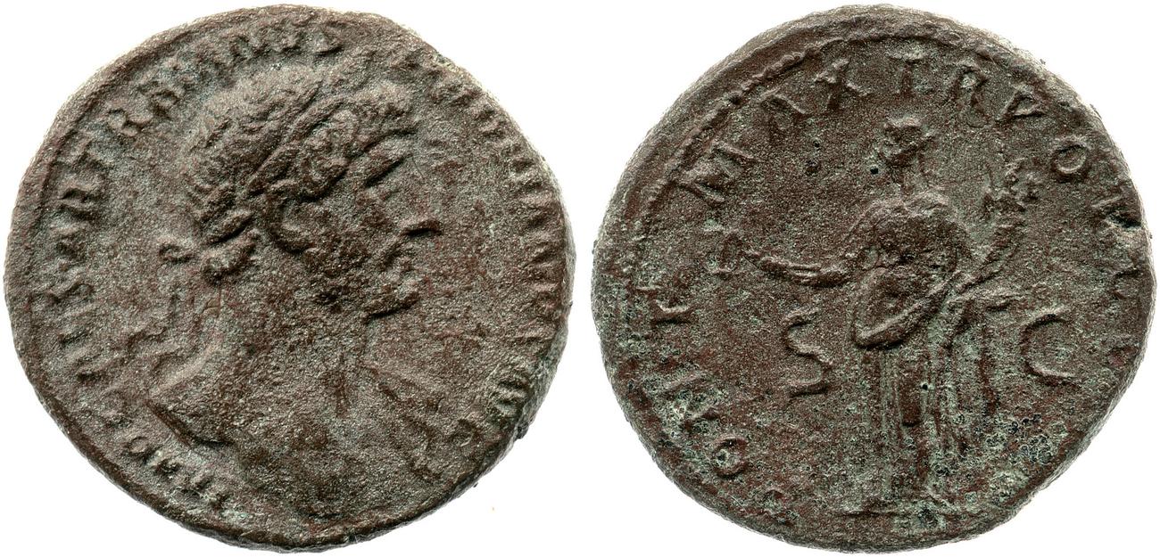 obverse RIC II, Part 3 (second edition) Hadrian 248