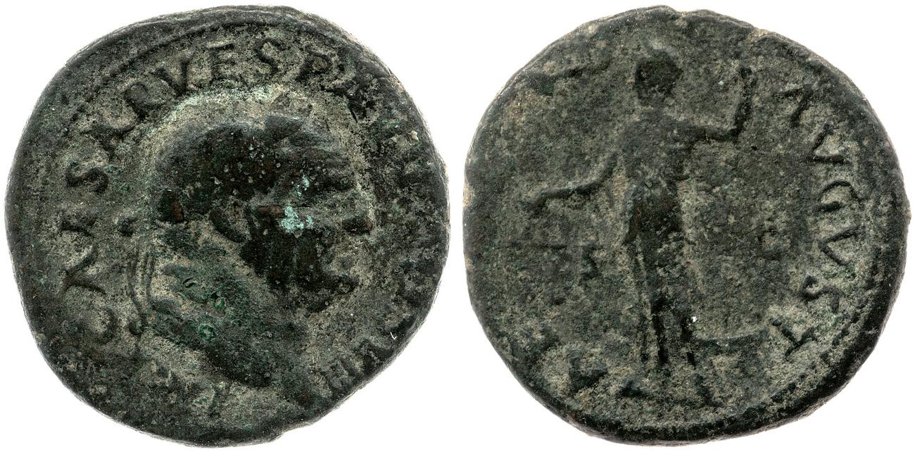 аверс RIC II, Part 1 (second edition) Vespasian 1003