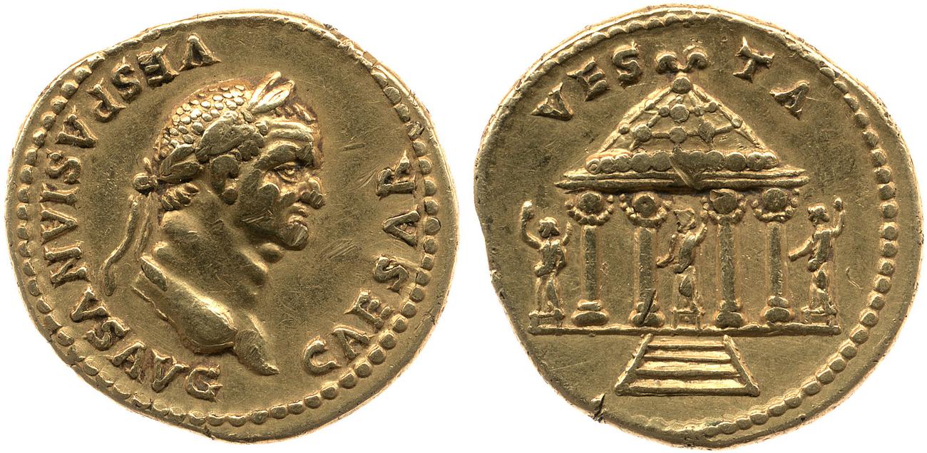 аверс RIC II, Part 1 (second edition) Vespasian 704