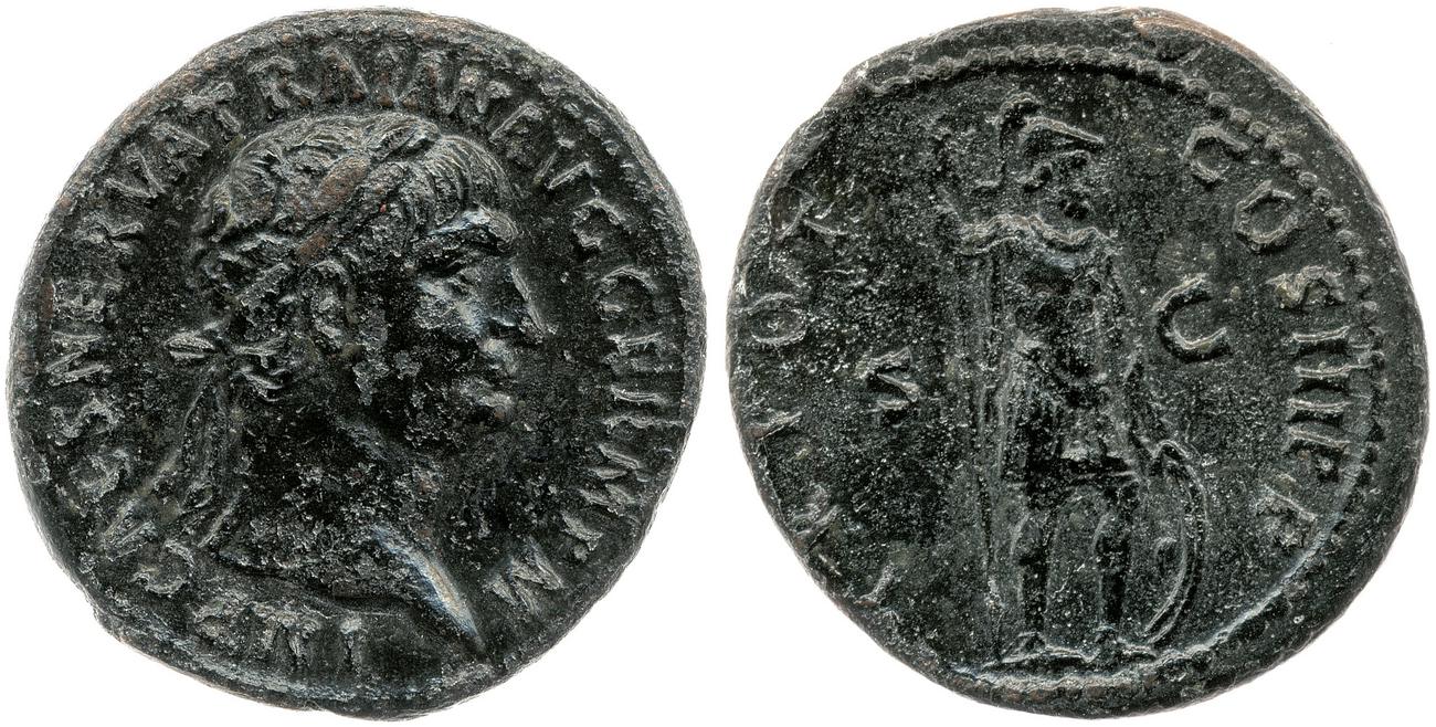 аверс RIC II Trajan 410