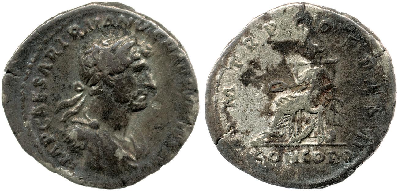obverse RIC II, Part 3 (second edition) Hadrian 80