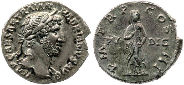 реверс RIC II, Part 3 (second edition) Hadrian 293