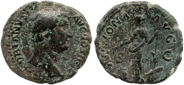 реверс RIC II, Part 3 (second edition) Hadrian 2144