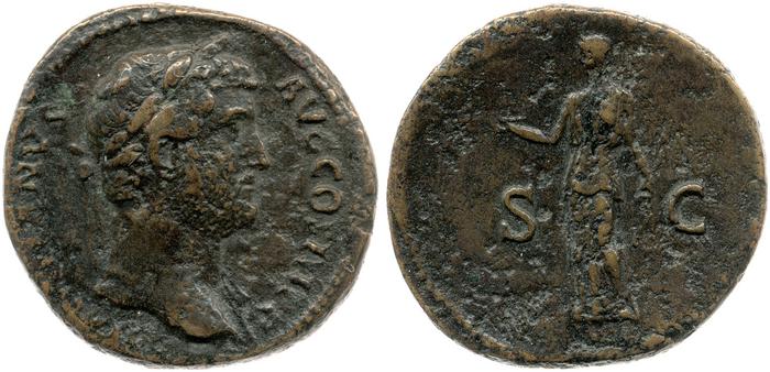 RIC II, Part 3 (second edition) Hadrian 2403, реверс, Британский музей