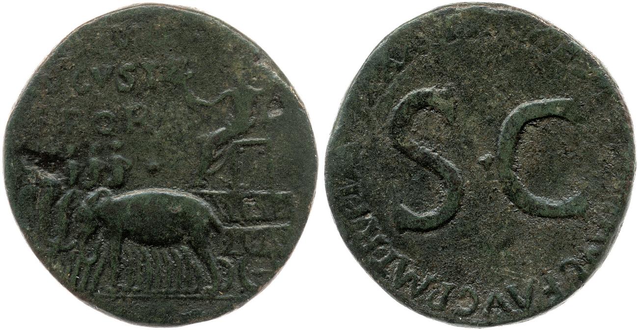 RIC I (second edition) Tiberius 56, аверс, bm