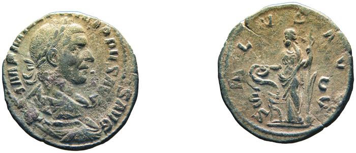 RIC IV Philip I 187A, реверс, bm