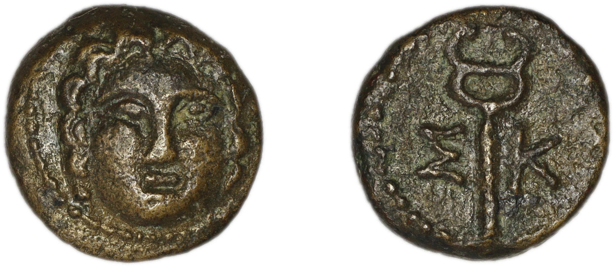 Aspendus SNG Copenhagen Aspendus 262, аверс, bm