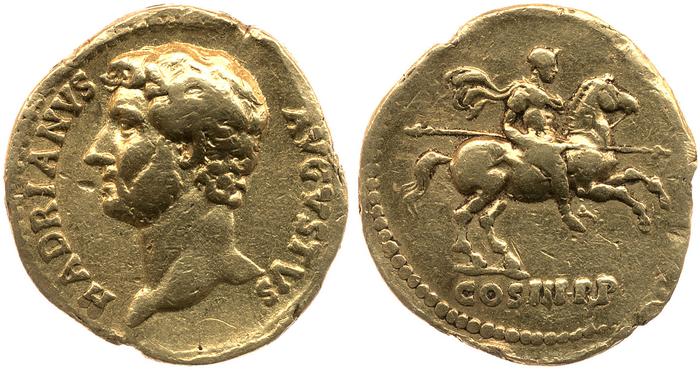 реверс RIC II, Part 3 (second edition) Hadrian 1058